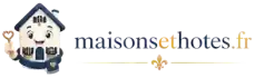 Logo maisonsethotes.fr – hébergements en France en contact direct